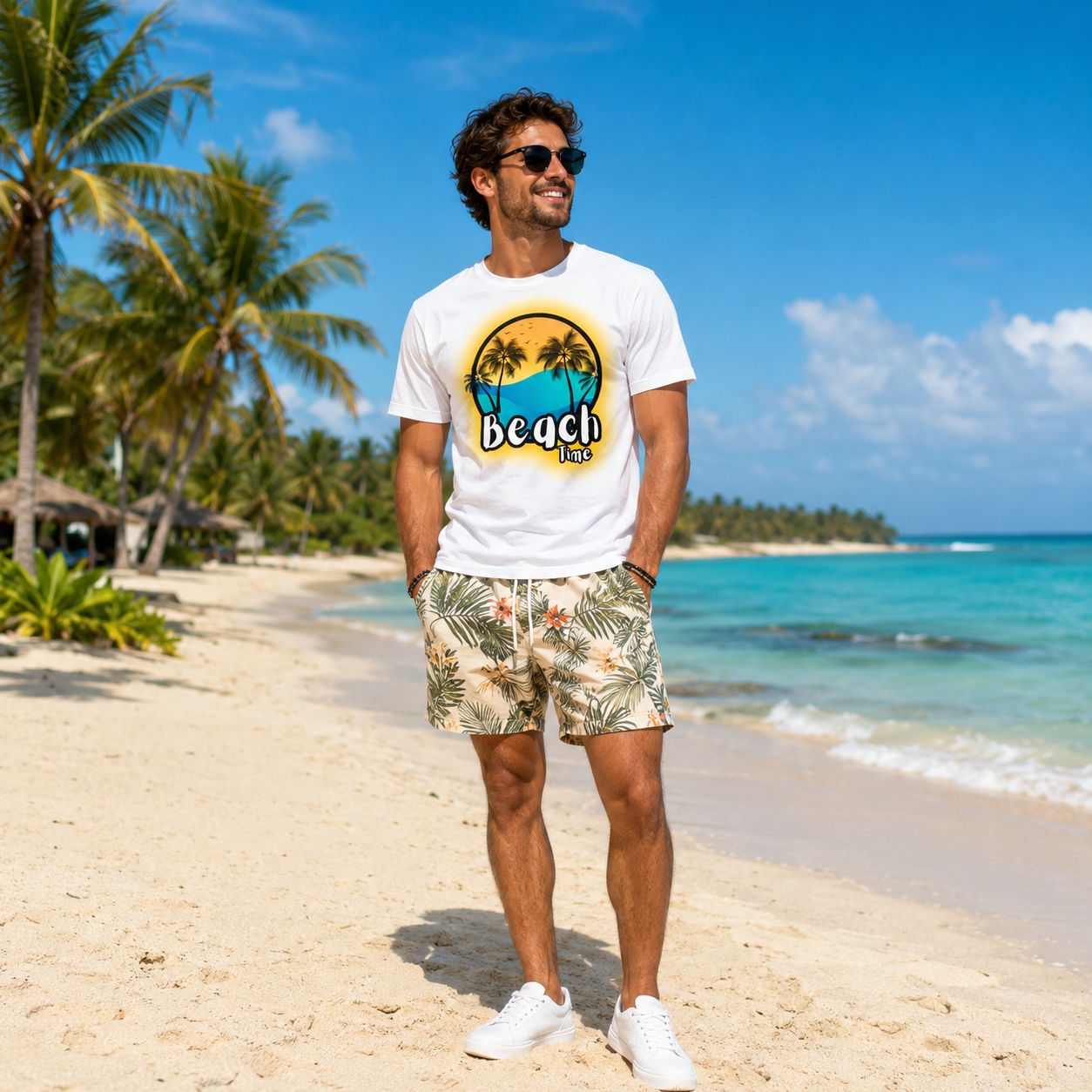 Beach Time Men's T-shirt